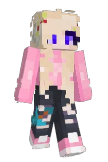 Iridiscence Minecraft avatar full body