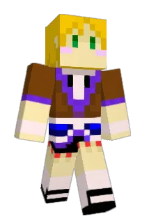 Iroha_tyan Minecraft avatar full body