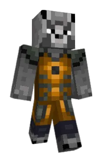 IronWolfGaming Minecraft avatar full body