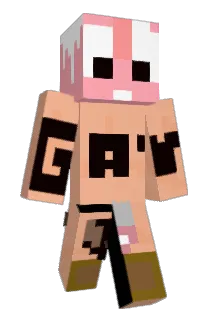 Irregulate Minecraft avatar full body