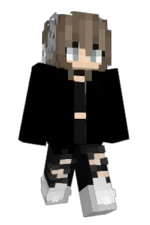 IsaBarbs Minecraft avatar full body