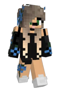 IsaGlitzer Minecraft avatar full body