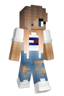 Isabelkunst Minecraft avatar full body