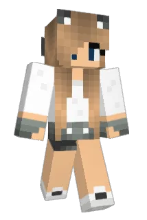 Isapoodle Minecraft avatar full body