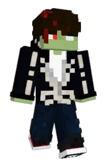 IshZomBie Minecraft avatar full body