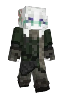 Isiknova Minecraft avatar full body