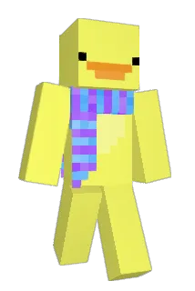 Isochronous Minecraft avatar full body