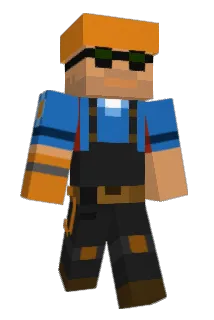 Isometryy Minecraft avatar full body