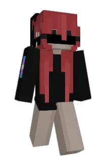 IssRed Minecraft avatar full body