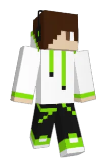 IssaBean Minecraft avatar full body