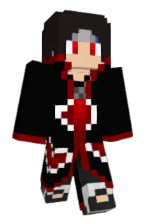 ItachiUchia Minecraft avatar full body