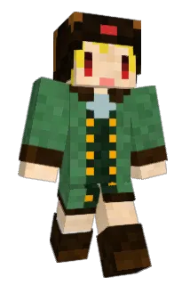 Itakawa Minecraft avatar full body