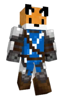 ItsAlmightyFox Minecraft avatar full body