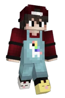 ItsBlockFighter Minecraft avatar full body