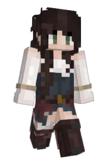 ItsCloudyPlayz Minecraft avatar full body