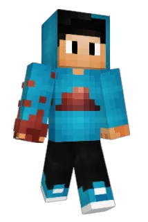 ItsDarkyB Minecraft avatar full body