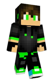 ItsDieMan Minecraft avatar full body