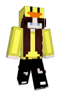 ItsDuckiie Minecraft avatar full body