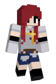 ItsErza Minecraft avatar full body