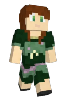 ItsFlitty Minecraft avatar full body