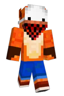 ItsFox Minecraft avatar full body