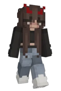 ItsLilLesbian Minecraft avatar full body