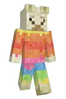 ItsLlama Minecraft avatar full body