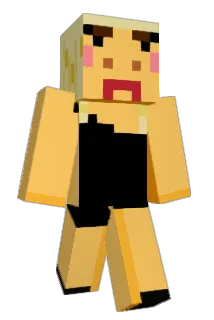 ItsMeBoki Minecraft avatar full body
