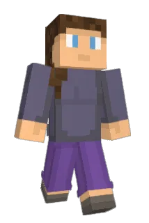 ItsMeNebulae Minecraft avatar full body
