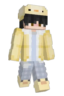 ItsNotDucky Minecraft avatar full body