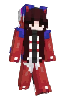 ItsNotKat Minecraft avatar full body