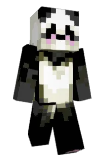 ItsPandaCraft Minecraft avatar full body