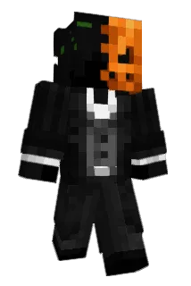 Minecraft-Avatar von ItsRealFoxTV: ganzer Körper
