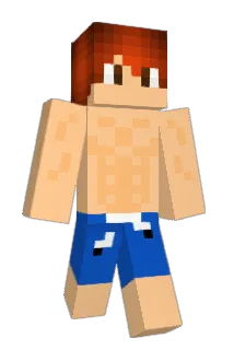 ItsRedWood Minecraft avatar full body