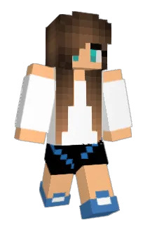 ItsRika Minecraft avatar full body