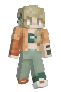 ItsRustyPaws Minecraft avatar full body