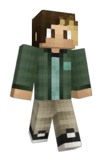 ItsSantamo Minecraft avatar full body