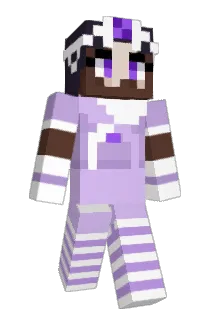 ItsTheViolet Minecraft avatar full body