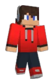 ItsValor Minecraft avatar full body