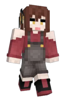 ItsVampiric Minecraft avatar full body