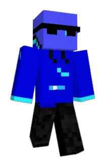 ItsVeryBlue Minecraft avatar full body