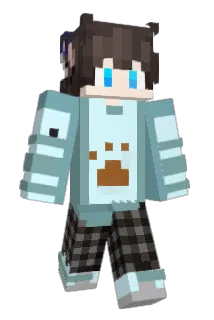Its_auqa_b Minecraft avatar full body
