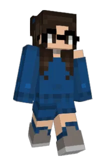 Itscarebear Minecraft avatar full body