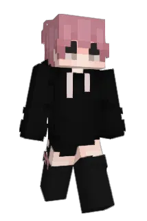Itsfemtato Minecraft avatar full body
