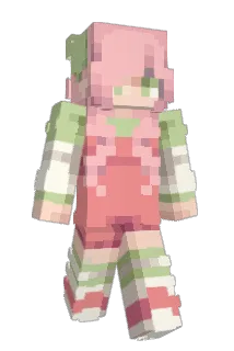 Itsglowtime Minecraft avatar full body