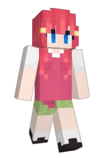 ItsukiNakano55 Minecraft avatar full body