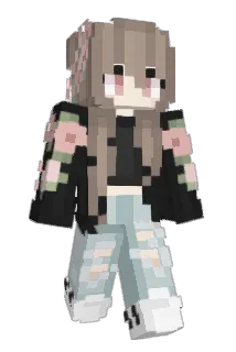 IttyBittyGinge Minecraft avatar full body