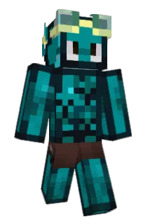 ItzAxolotl Minecraft avatar full body