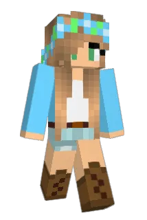 ItzIzi Minecraft avatar full body