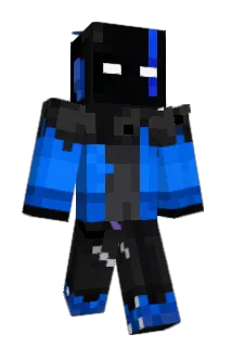 ItzNotBlue Minecraft avatar full body